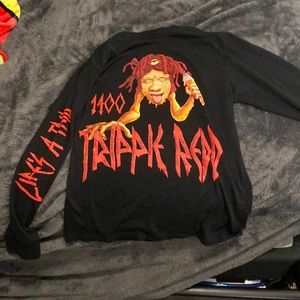 Trippin Redd shirt never worn cotton thick material.“life’s a trip” right sleeve
